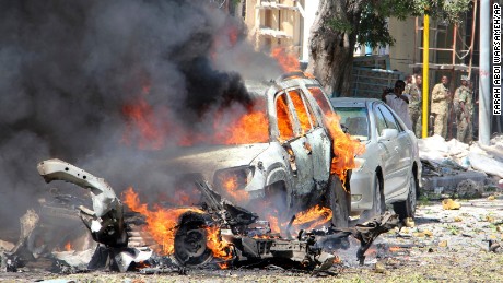 Car bomb explodes near Somali prison