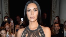 PARIS, FRANCE - SEPTEMBER 29:  Kim Kardashian attends the Balmain show as part of the Paris Fashion Week Womenswear  Spring/Summer 2017  on September 29, 2016 in Paris, France.  (Photo by Pascal Le Segretain/Getty Images)