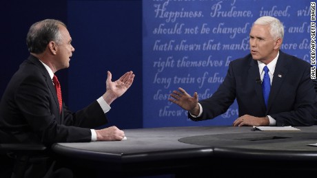 Reality Check: Pence exaggerates Clinton meetings with foundation donors