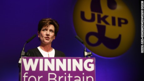 UKIP leader steps aside after 18 days