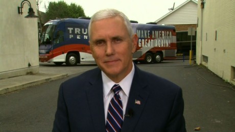Pence: Muslim ban 'not Donald Trump's position now'