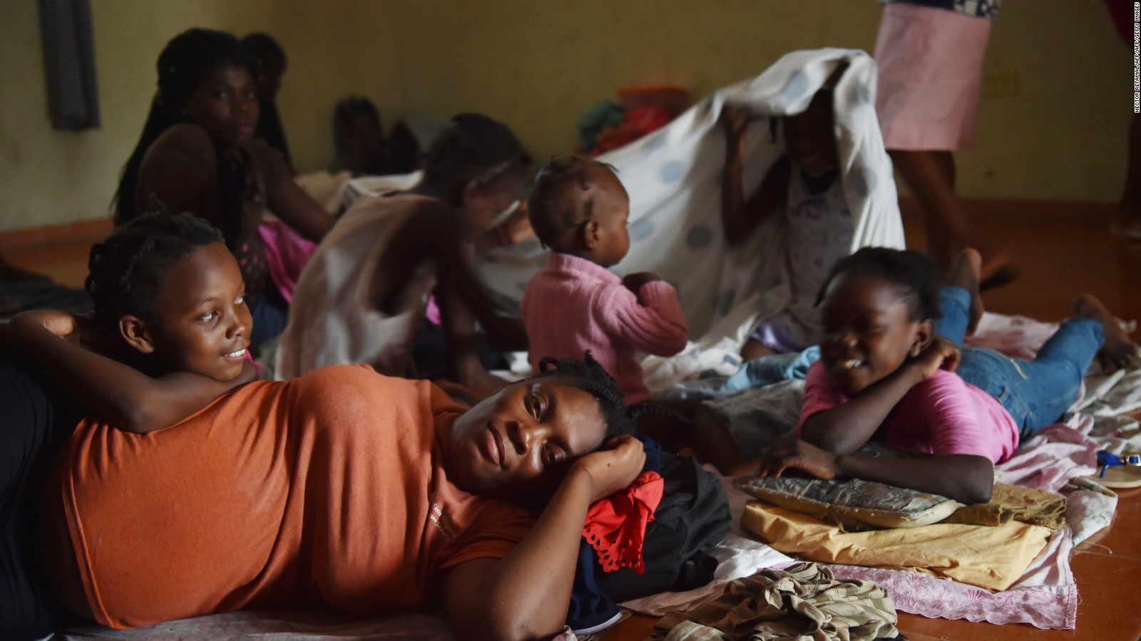 Schools have been used as shelters to house those who lost their homes or have been displaced.