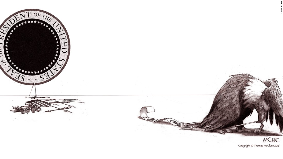 The strange 2016 election: a cartoon view
