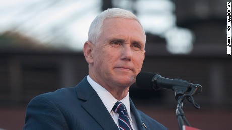 Pence sticking with Trump