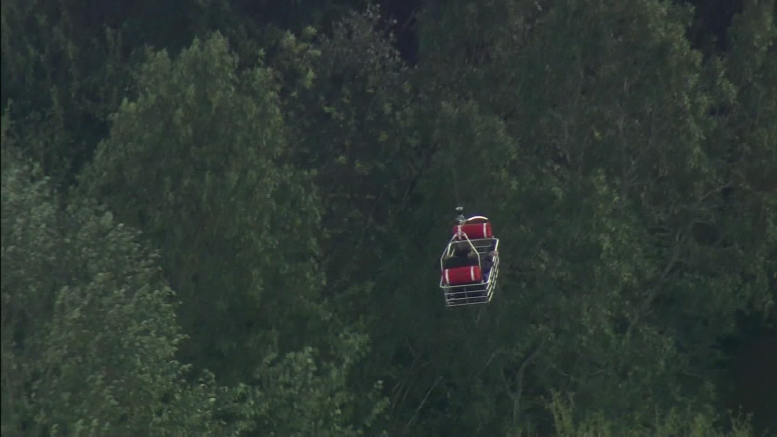 Man rescued from flood waters