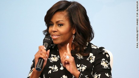 Michelle Obama denounces Trump for 'bragging about sexually assaulting women'