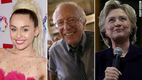 Miley Cyrus: Sanders supporters not voting Clinton 'crazy'
