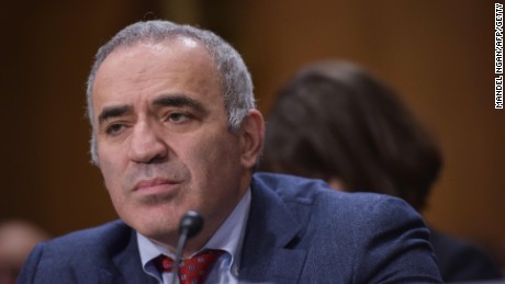 Chess champion Kasparov: A Trump victory would threaten 'democracy worldwide'