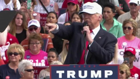 Trump's most enthusiastic supporters stand by their man