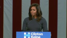 First lady: Trump tape has 'shaken me to my core' 