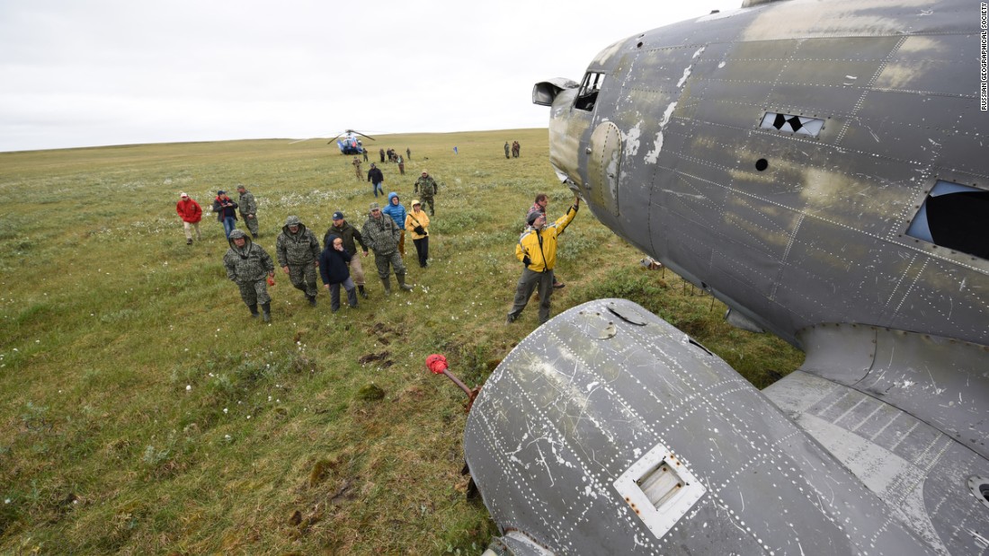 US plane rescued after 70 years in Siberia