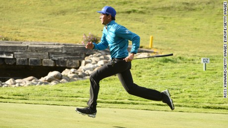Hole in run! Who will be crowned world's fastest golfer?