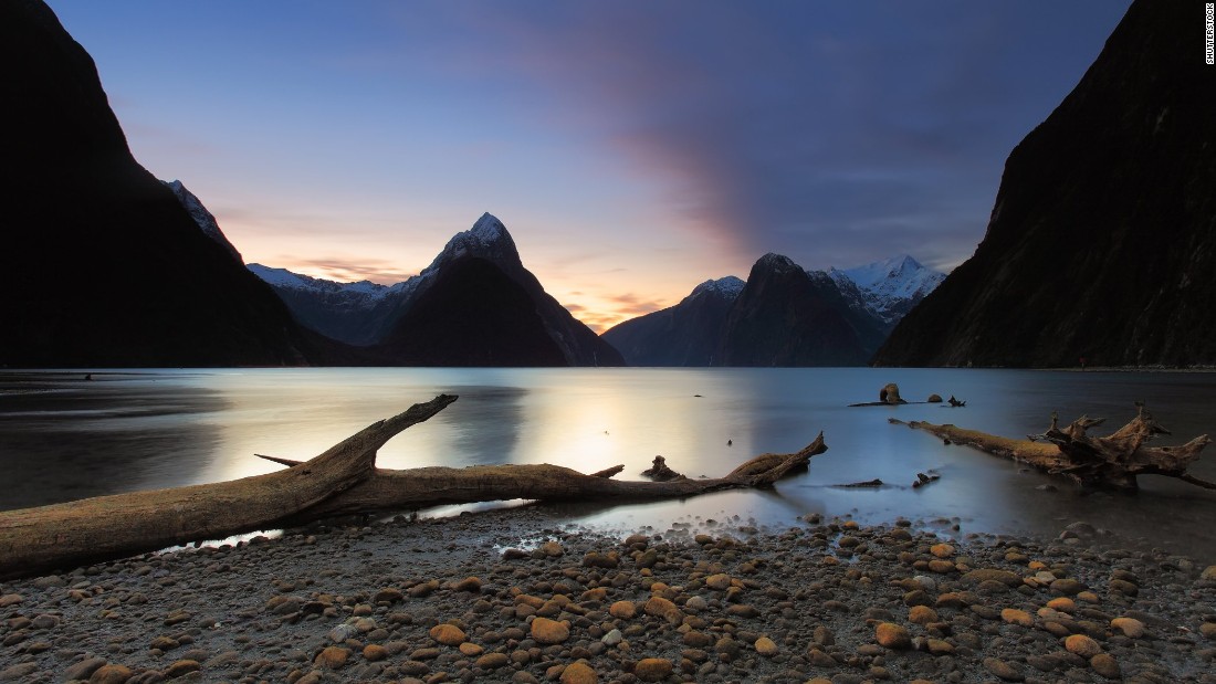 Writer Rudyard Kipling once called New Zealand&#39;s Milford Sound the &quot;eighth wonder of the world,&quot; and it&#39;s easy to see why. The fiord&#39;s sheer cliffs were carved by ancient glaciers, and dozens of waterfalls spill down their sides toward the waters below. Best of all, there are no campaign signs in sight.