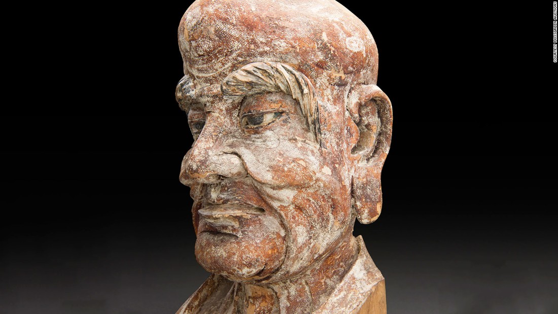 Secret treasure found inside ancient sculpture
