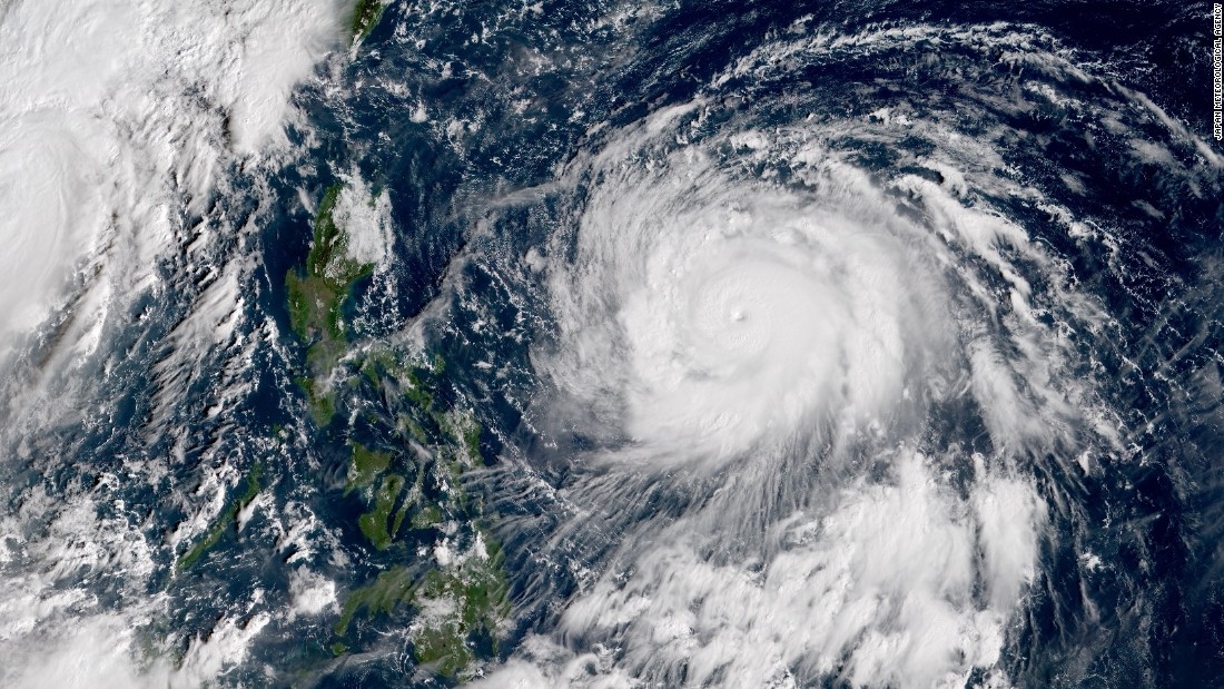 Typhoon Haima hits Philippines