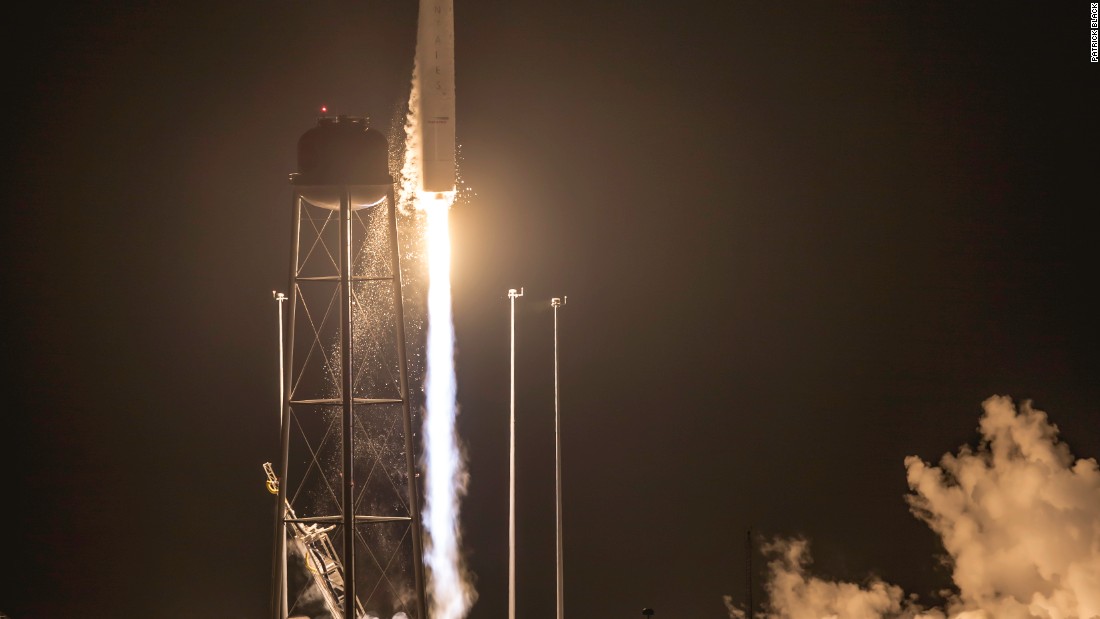 NASA successfully launches Antares rocket