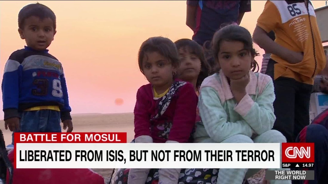 WATCH: Villagers flee from ISIS