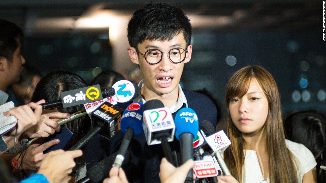 Chaos in Hong Kong parliament