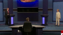Donald Trump vs. Hillary Clinton at the final debate