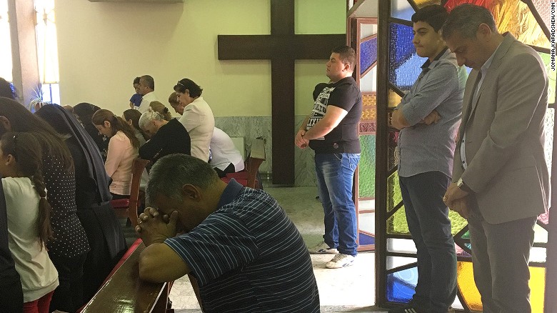 Two years after ISIS conquered Mosul, some of the city&#39;s Christian residents are still living as refugees in a church in Amman, Jordan.