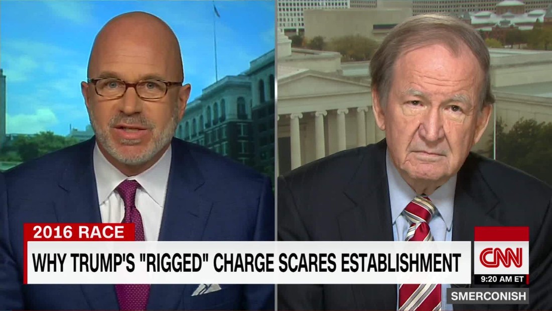 Buchanan, Smerconish spar over whether election 'rigged' for Trump