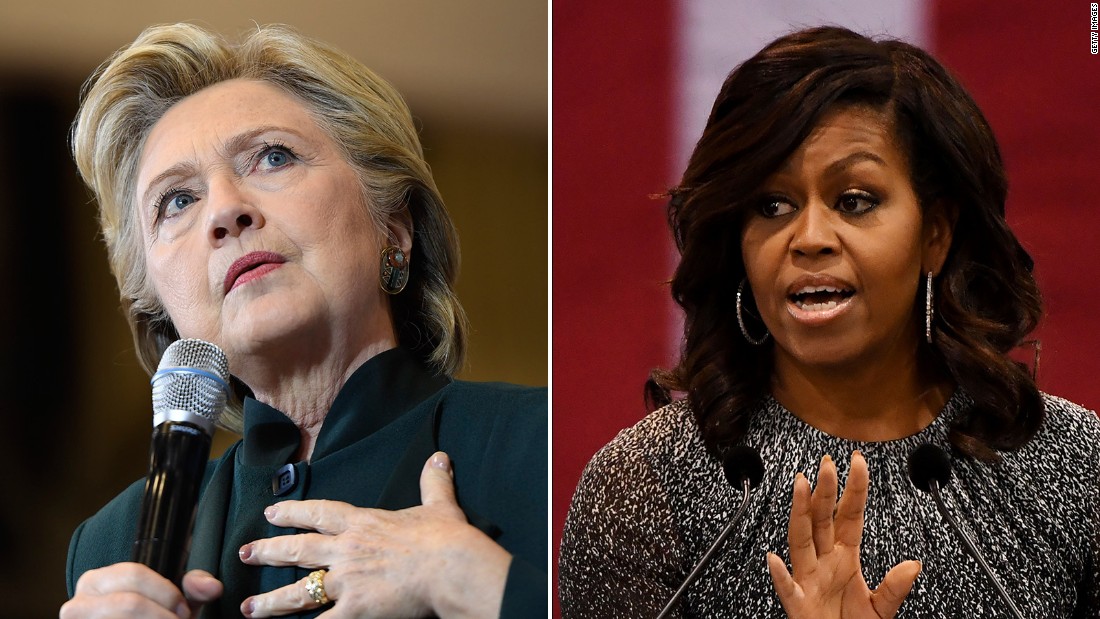 Clinton to campaign with Michelle Obama for the first time