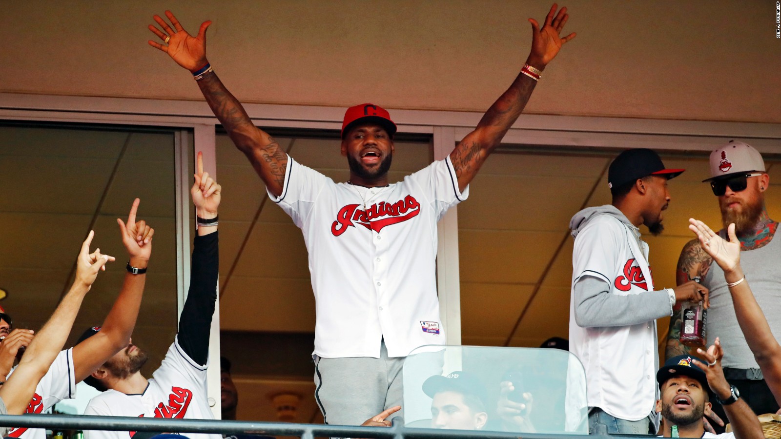 LeBron James explains his Indians fandom