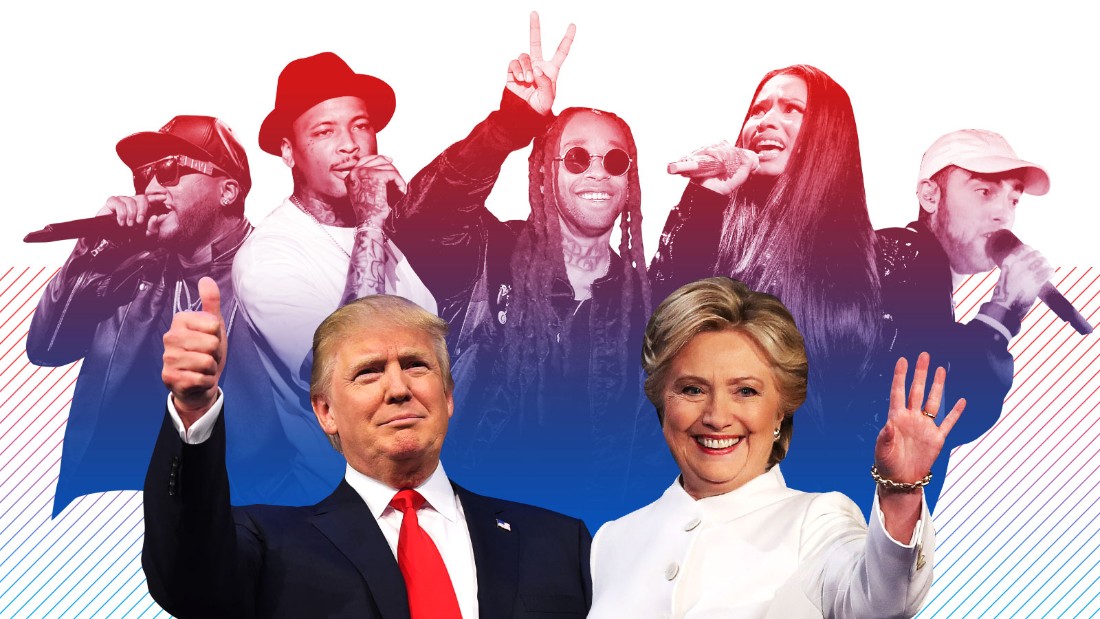 How hip-hop turned on Trump in 2016
