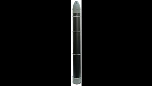 An image published by the Makeyev Rocket Design Bureau of the RS-28 Sarmat rocket, or &#39;Satan 2.&#39;