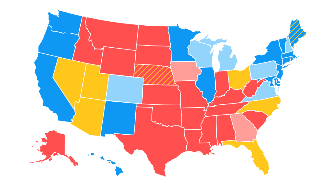 Two states move back to "battleground"