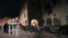 The epicenter of the earthquake was about nine kilometers (five miles) south-southwest of Visso.