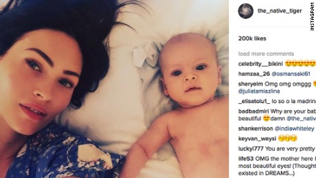 Meet Megan Fox's new baby - CNN.com