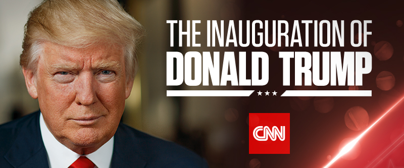 The Inauguration of Donald Trump on CNN