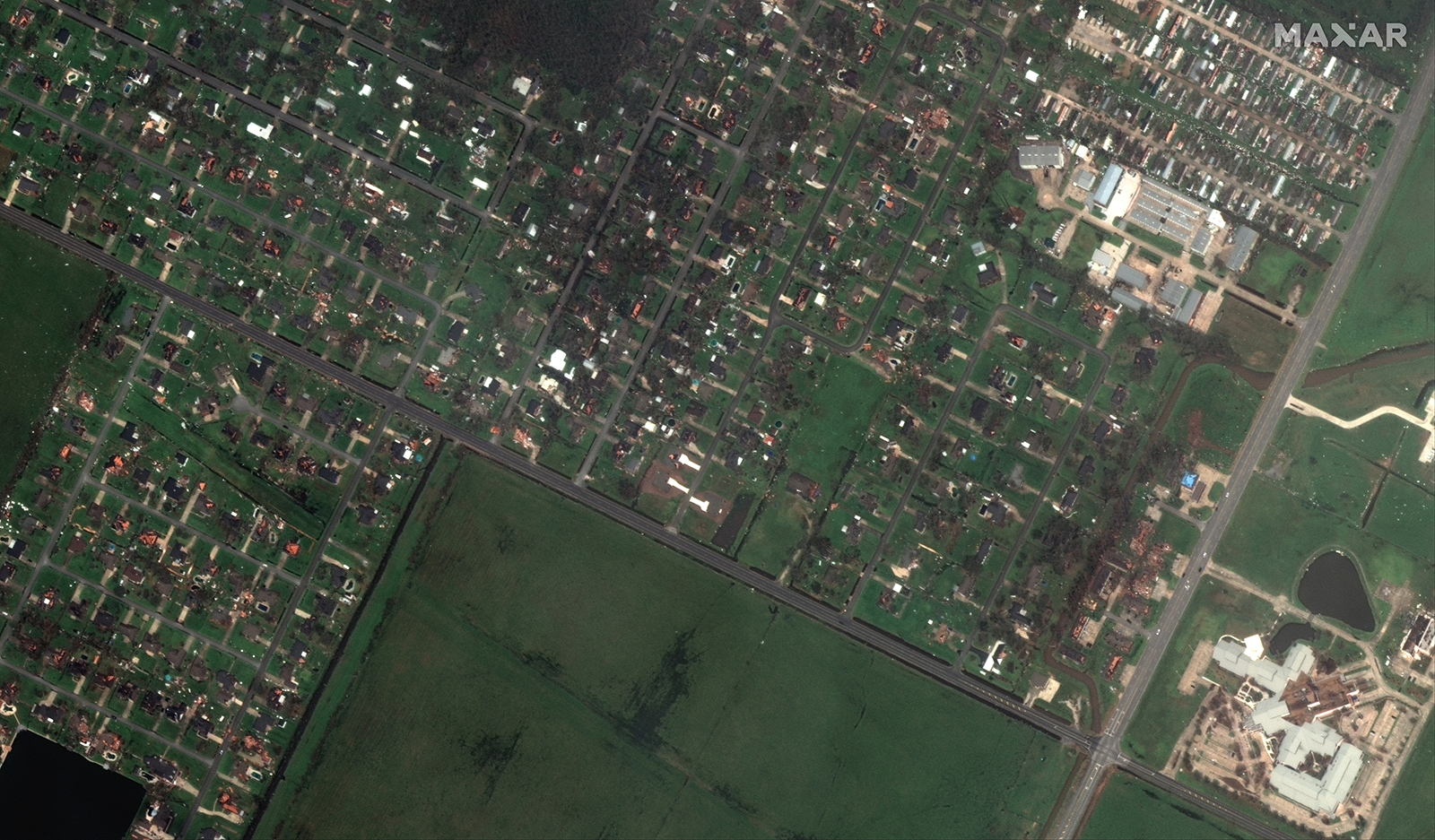 Hurricane Laura Damage Before And After Satellite Images Of Louisiana Show Widespread Destruction Cnn