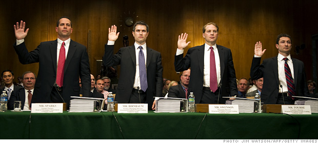 Wall Street under fire
