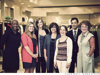Nordstrom - Best Companies to Work For 2012 - Fortune