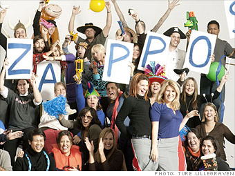 Zappos - Best Companies to Work For 2012 - Fortune