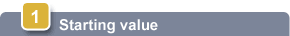 STARTING VALUE