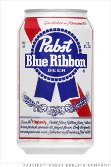 Hipster beer PABST BLUE RIBBON does well in recession - Dec. 11, 2009