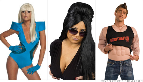  Halloween Costumes on Most Popular Halloween Costumes  Jersey Shore  Lady Gaga   Oct  8