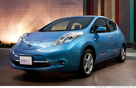 Nissan on The Leaf  Nissan S Zero Emission Electric Car  Is The 2011 World Car