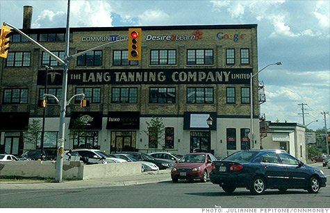 A reclaimed tannery building has become Waterloo's tech hub.