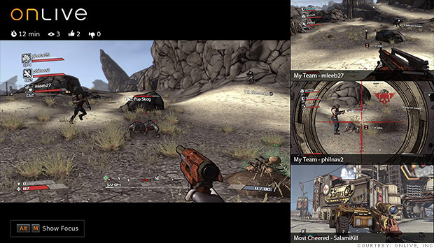 onlive gaming