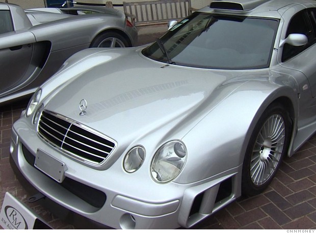 mercedes clk gtr front 2