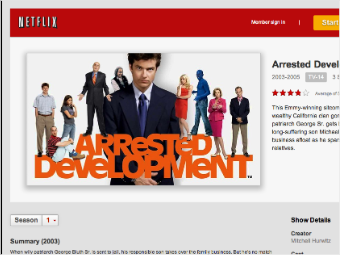 original content arrested development