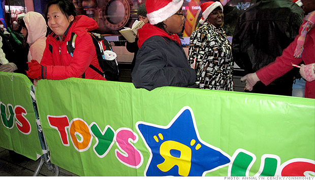 toys r us holiday sales
