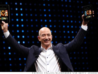 jeff bezos kindle fire