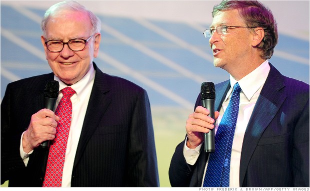 Warren Buffett and Bill Gates