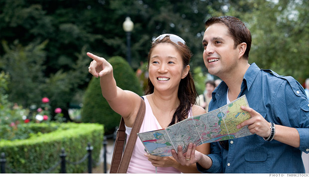 tourists