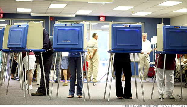 voting booths